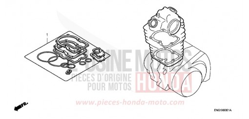 DICHTUNG SATZ A XR400R2 de 2002